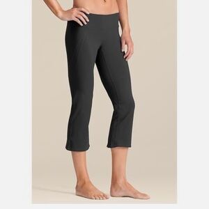Athleta Women's Black Cropped Capri Pants